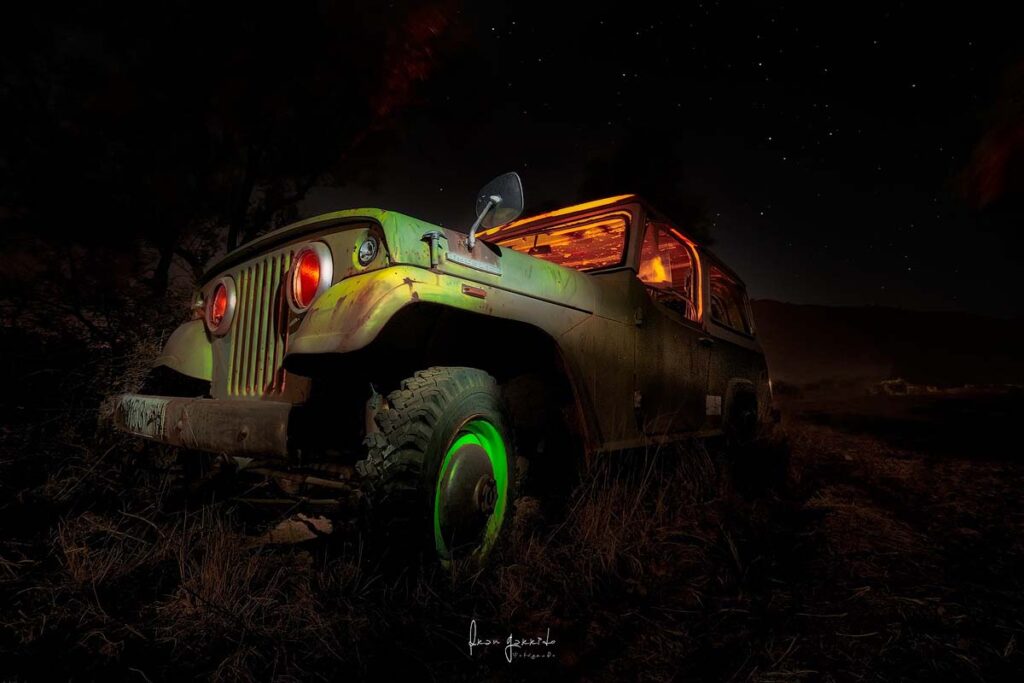 Nocturna Lighpainting