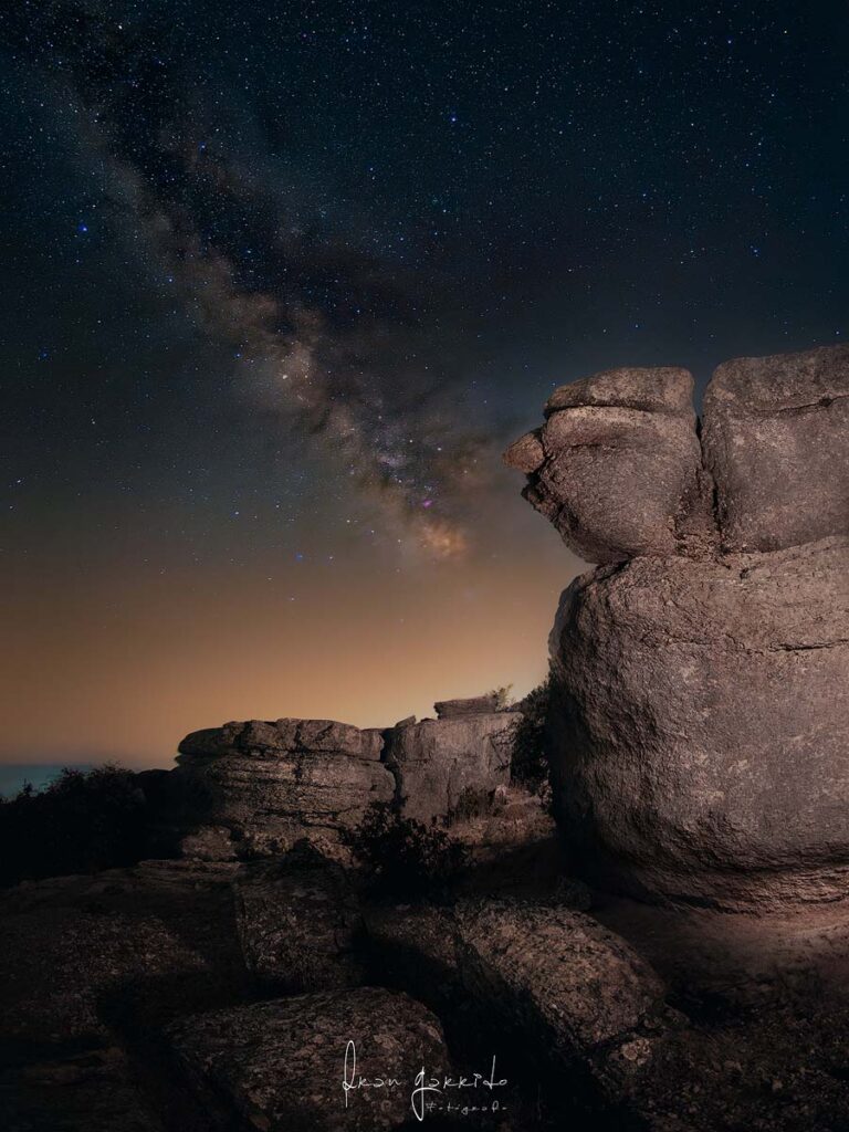 Vía Láctea El Torcal de Antequera Málaga