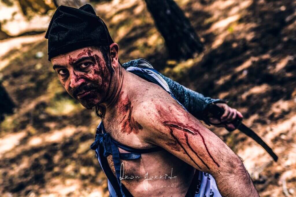 Recreación Samurai