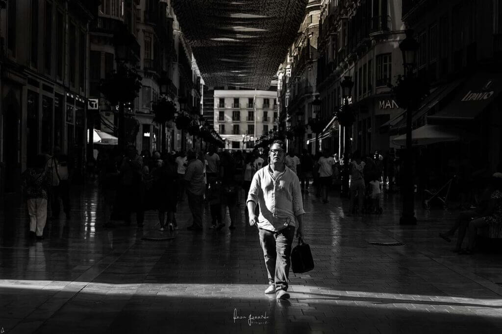 Street Photo Málaga calle Larios