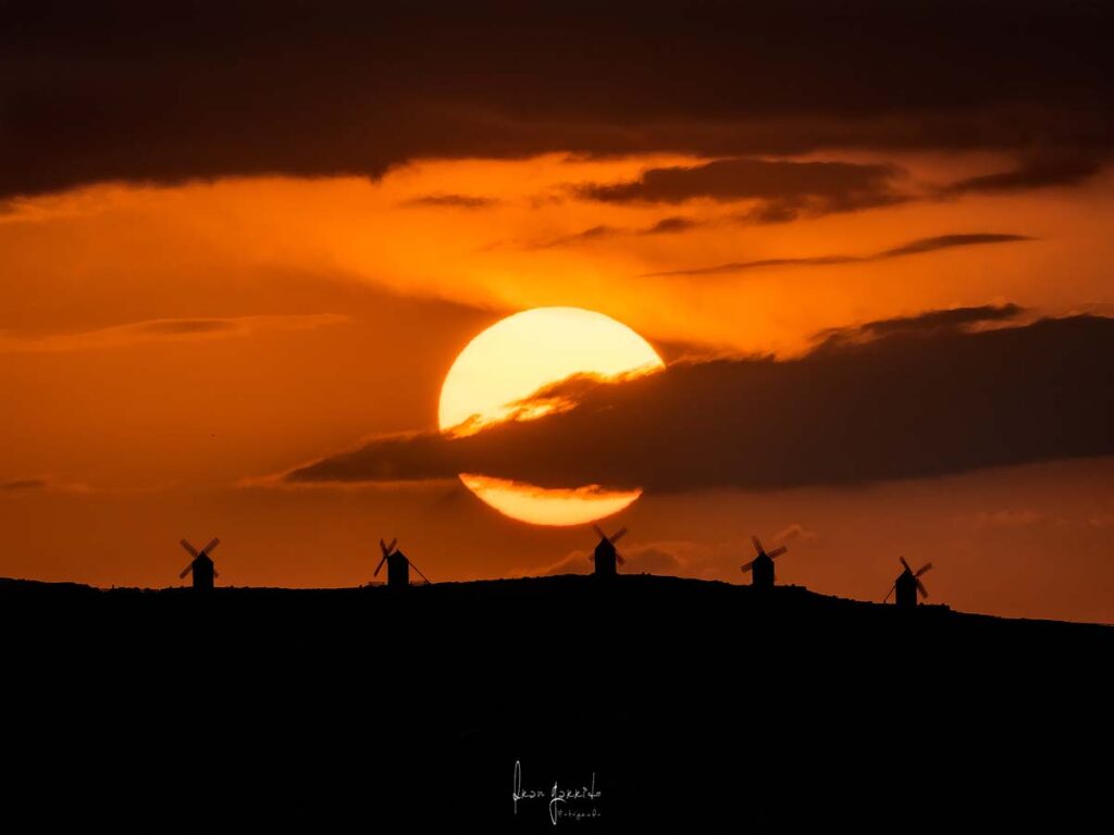 fotografía de paisaje plano comprimido