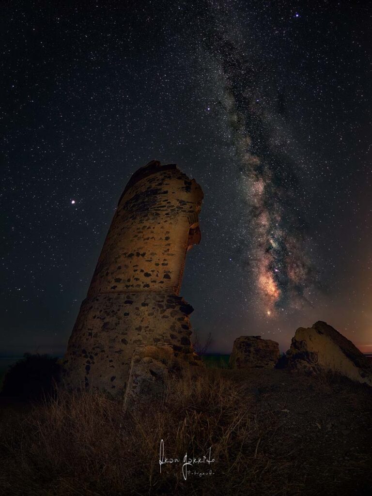 fotografia nocturna via lactea