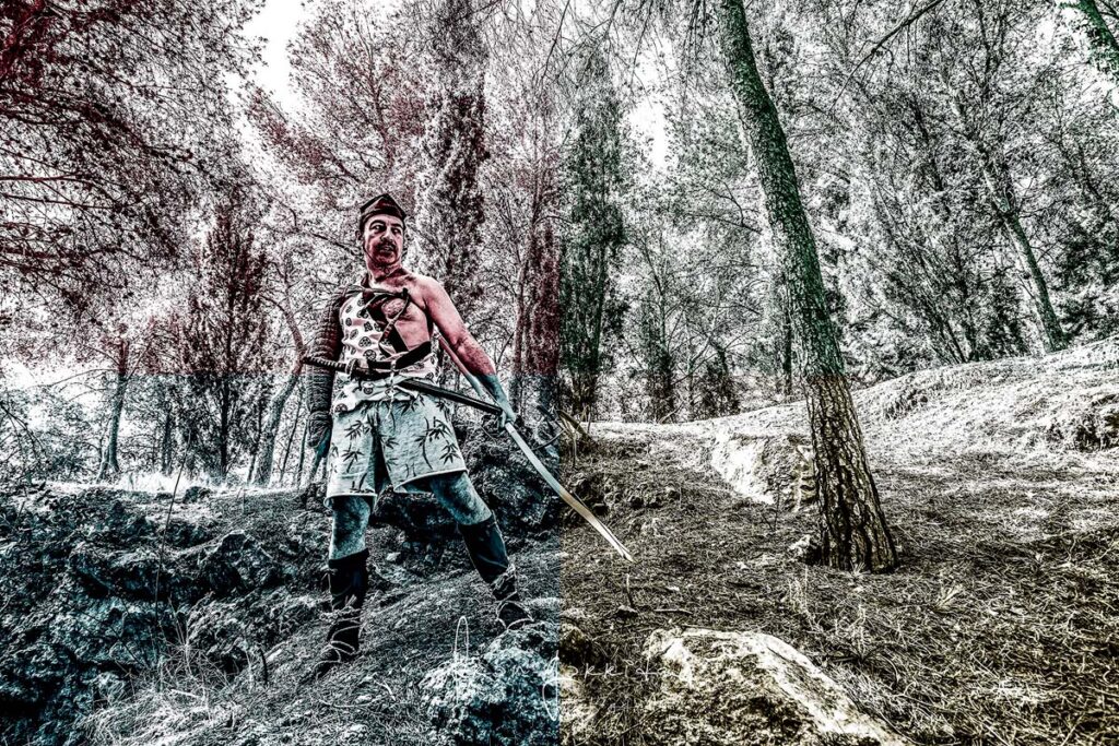 Recreación Samurai